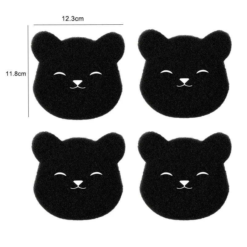 4/8 Stuks Pet Hair Remover Beer Vorm Wasbal Wasmachine Lint Catcher Herbruikbare Kleding Bank Kat Hond haar Spons