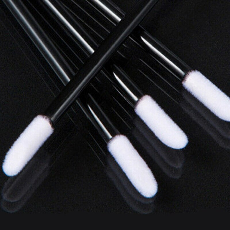 100 stuks wegwerp cosmetische make-up lippenkwasten make-up cosmetisch gereedschap oogschaduw lipgloss kwasten gereedschap make-up kwast applicators