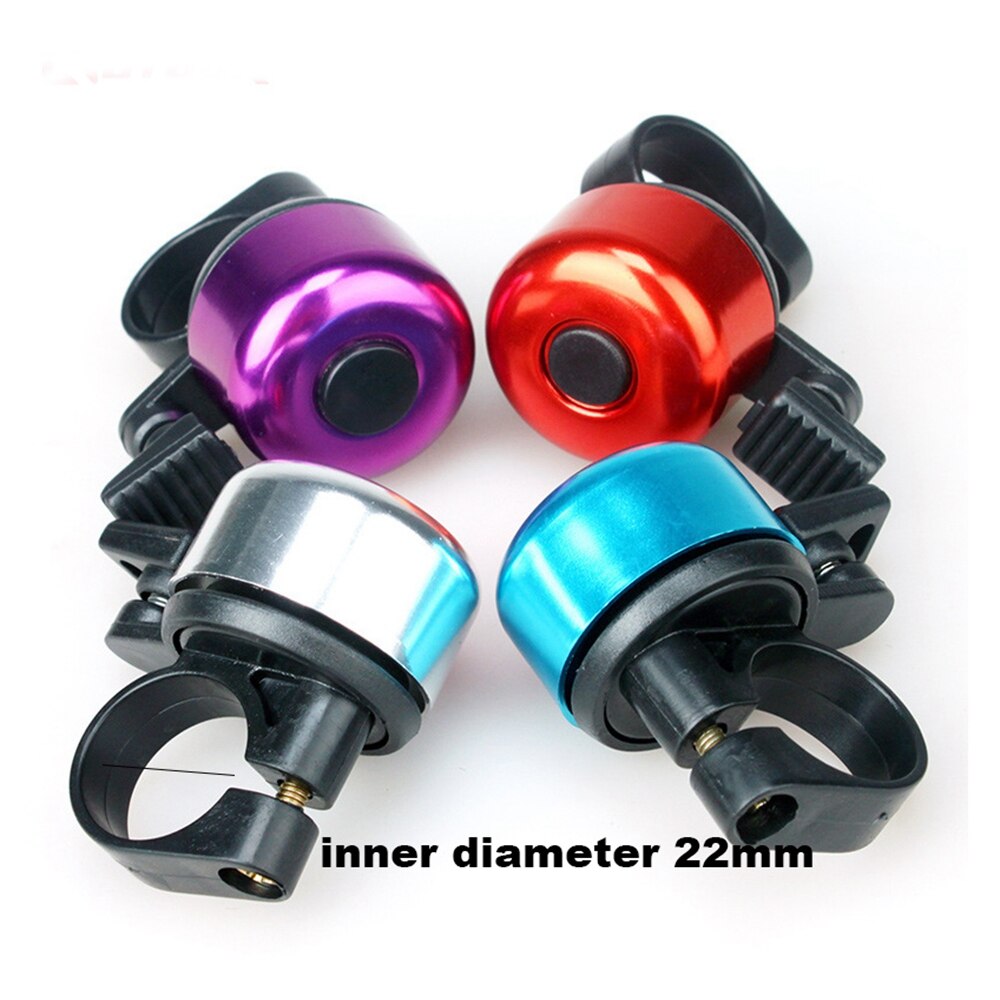 1pc 4 farver cykel klokke horn lyd alarm sikkerhed cykling beskyttende udendørs cykel styr metal klokke ringe cykel tilbehør