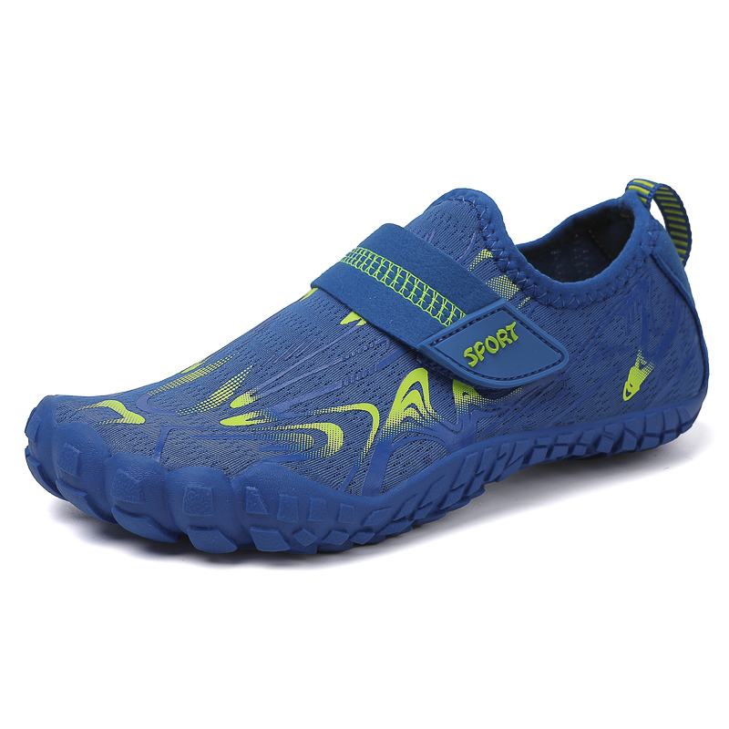 KID Students Barefoot Quick-Drying Beach Swimming Shoes Aqua Shoes Indoor Fitness Running Shoes Summer Water Shoes 29-38#: Gold / 9.5