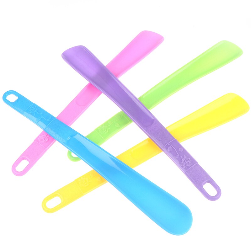 1pc 32cm Pro Shoe Horns Plastic Shoe Horn Spoon Shape Shoehorn Shoe Lifter Flexible Shoe Lifter Shoes Accessories 32*4cm