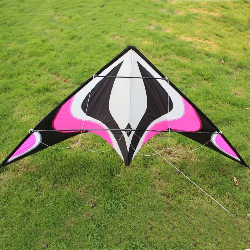 Nueva inclusión de 1,8 m, cometa acrobática, línea Dual, deporte al aire libre, buen vuelo con mango y línea