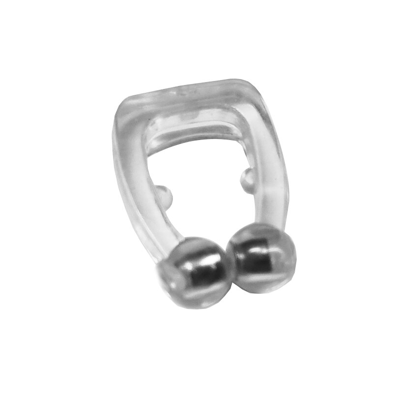 Silikon magnetisk anti snorke stopp snorking neseklemme sovebrett sovehjelp apnévakt nattenhet med etui