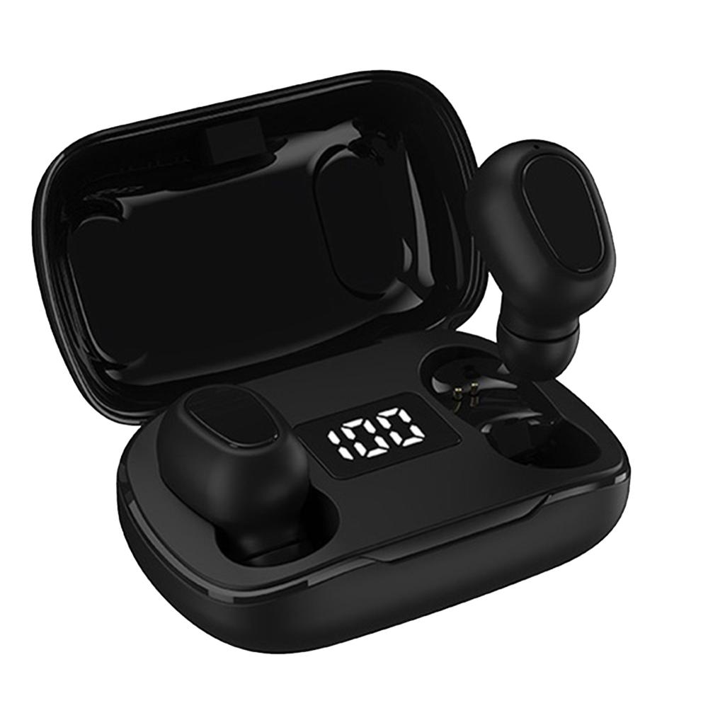 Draadloze Bluetooth Oordopjes In-Ear Hoofdtelefoon Met Digitale Display Opladen Doos IPX5 Waterdichte Sport Oortelefoon