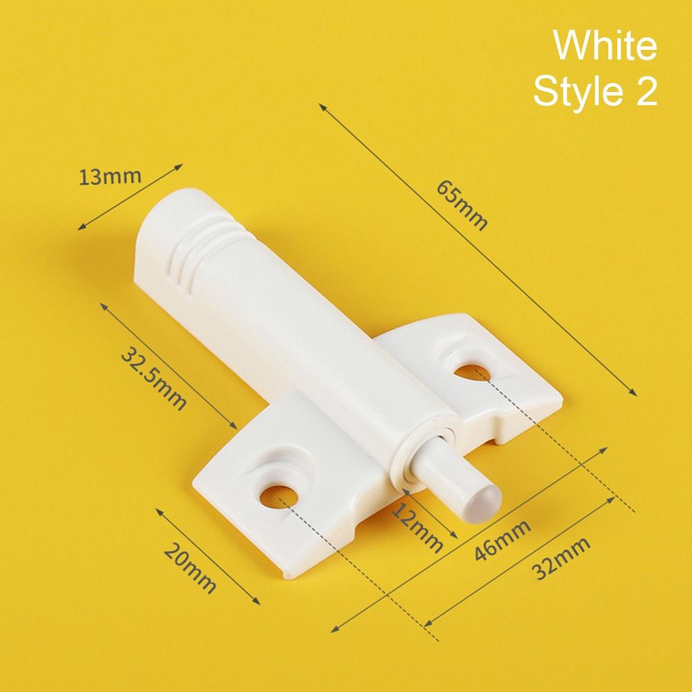 Pneumatic Door Soft Close Damper Buffer Push To Open Anti Slam Door Piston Kitchen Cupboard Quiet Drawer Furniture Hardware: Blue