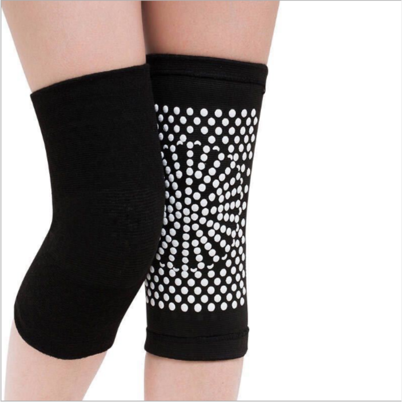 2 uds almohadillas de apoyo de autocalentamiento para rodilla soporte de rodilla alivio de la artritis dolor masajeador hombres mujeres protectores de rodilla para mantener