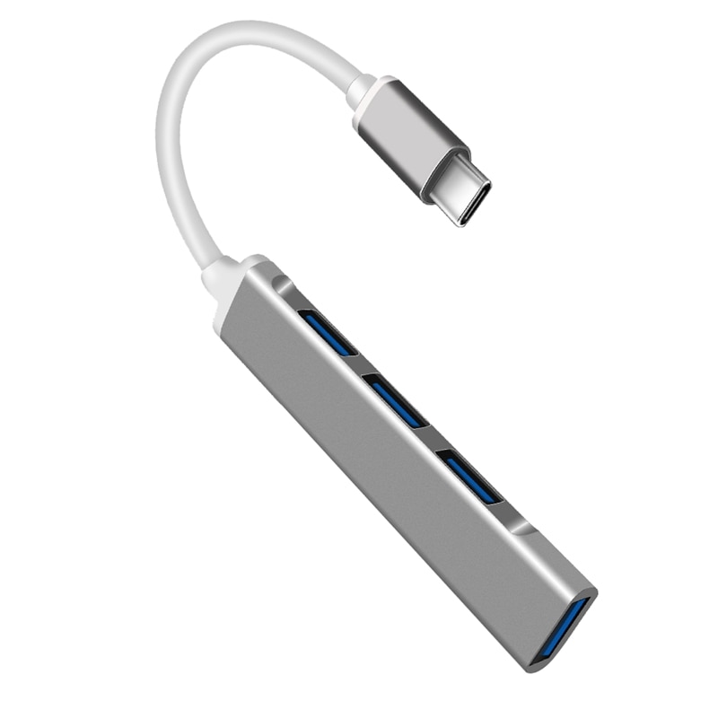 Usb c hub usb 3.0 hub type c usb splitter usb -c 3.1 multi port dock adapter til mac book pro air imac pc computer tilbehør