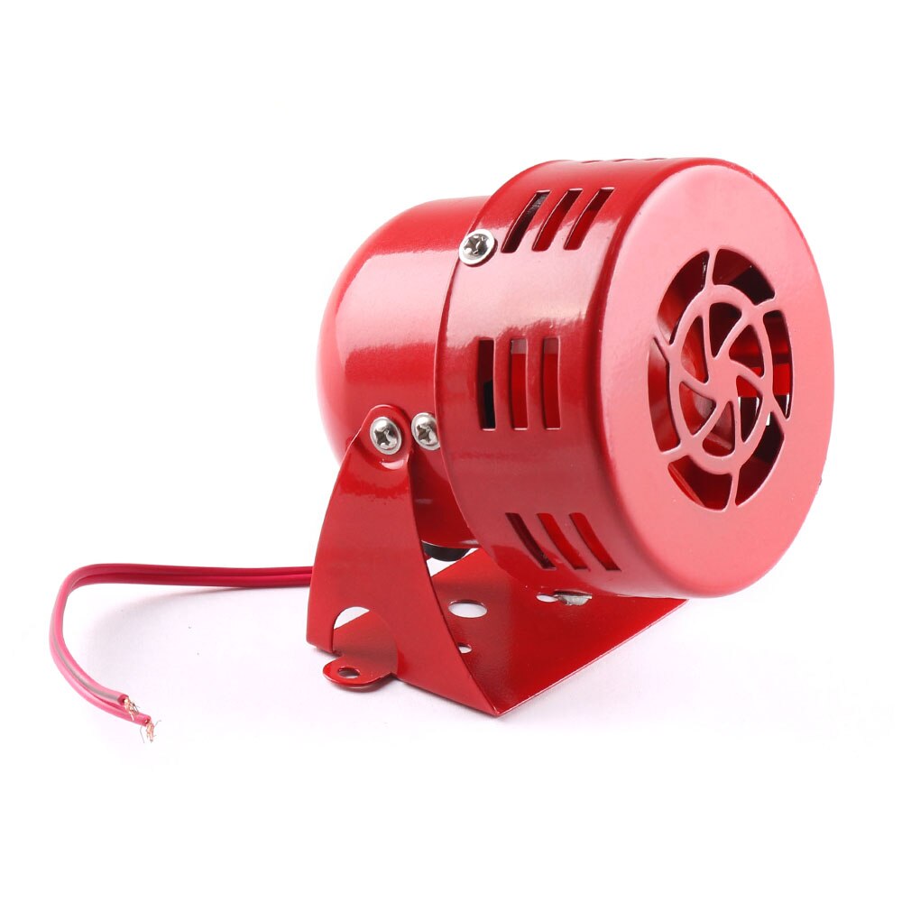 1 Pcs Car Air Raid Siren Horn Electric 12V 105dB Sound Alarm Loud Fire Security Rescue For Car Truck Motorcycle Bicycle
