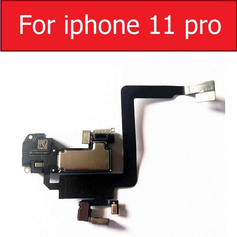 Sensor de proximidad de luz Cable flexible auricular altavoz montaje para iPhone X XS Max XR 11 Pro Max piezas de repuesto