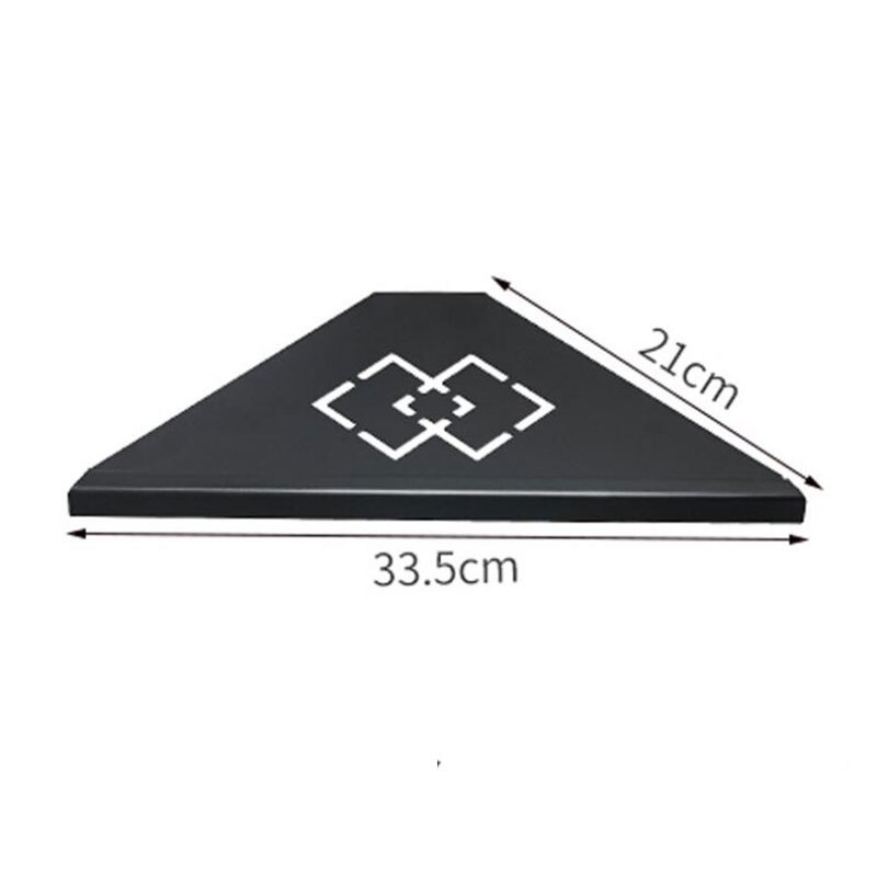 Shower Corner Shelf Black Shower Shelf Wall Mount Corner Shower Caddy Bathroom Basket Kitchen Storage Organize Stainless steel