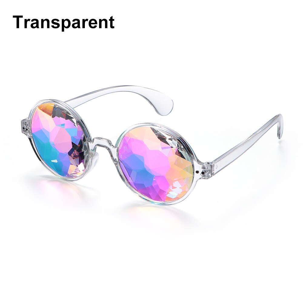Kaleidoscope Glasses Rainbow Prism Diffraction Crystal Lenses Sunglasses Festivals Eyewear For Party Night Club Accessor: 2