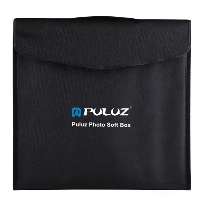 PULUZ 40 centimetri Photo Softbox Portatile Pieghevole Studio di Ripresa Tenda Box Kit con 5 Colori Fondali (Rosso, arancione, Blu, Bianco, Nero)