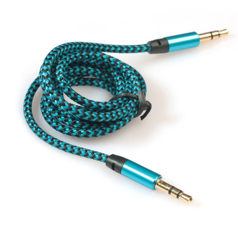 3.5mm Stereo Car Auxiliary Audio Cable Male To Male for Smart Phone Aux Auxiliary Sound Stereo Audio Data 3.5mm Cable 909: A