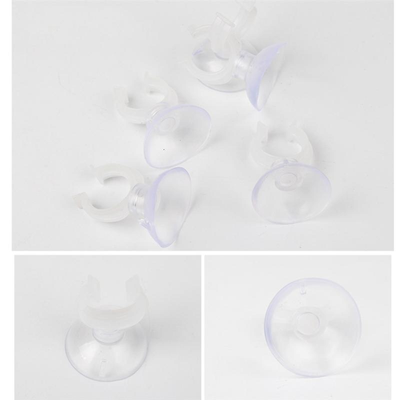 20Pcs Aquarium Zuignappen Tube Holder Zuignappen Buis Clip Zuignappen Buis Klem Zuignappen Aquarium Zuig cup