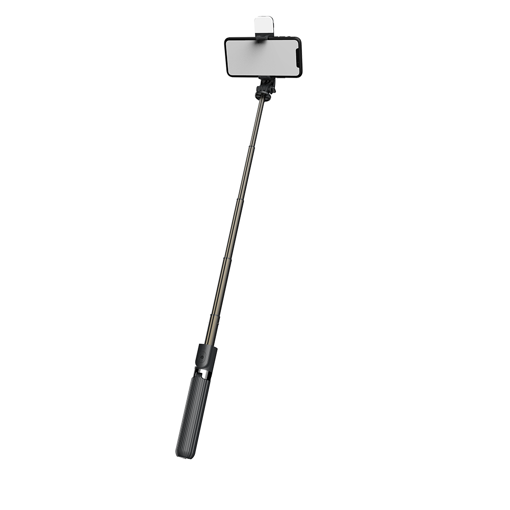 L03 inalámbrico Bluetooth Selfie Stick trípode Monopod Bluetooth trípode remoto inalámbrico palo de autofotos con obturador para IOS Android Cámara