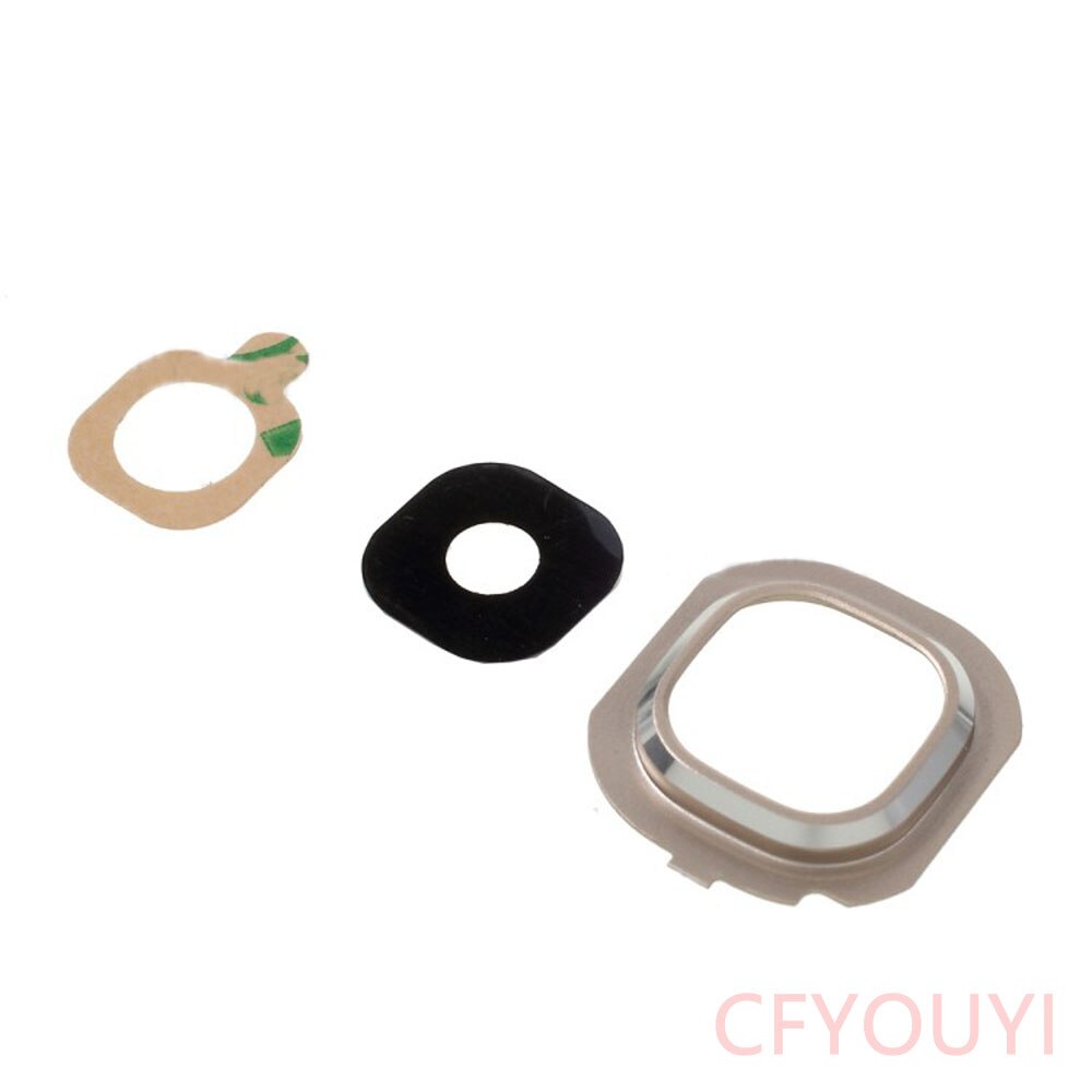 CFYOUYI Vervangende Onderdelen J510 Back Rear Camera Lens Cover Ring Voor Samsung Galaxy J7 ) j710/J5 ) J510: Gold