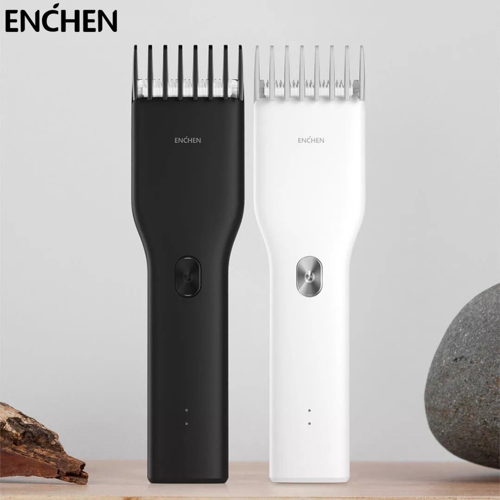 ENCHEN Boost Electric Hair Clipper Cordless Rechargeable Ceramic Hair Cutter Machine Trimmer For Men Two Speed