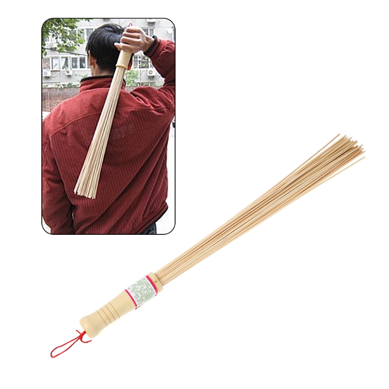 & Natuurlijke Bamboe Pat Fitness Sticks Houten Handvat Van Body Massage Oct.25