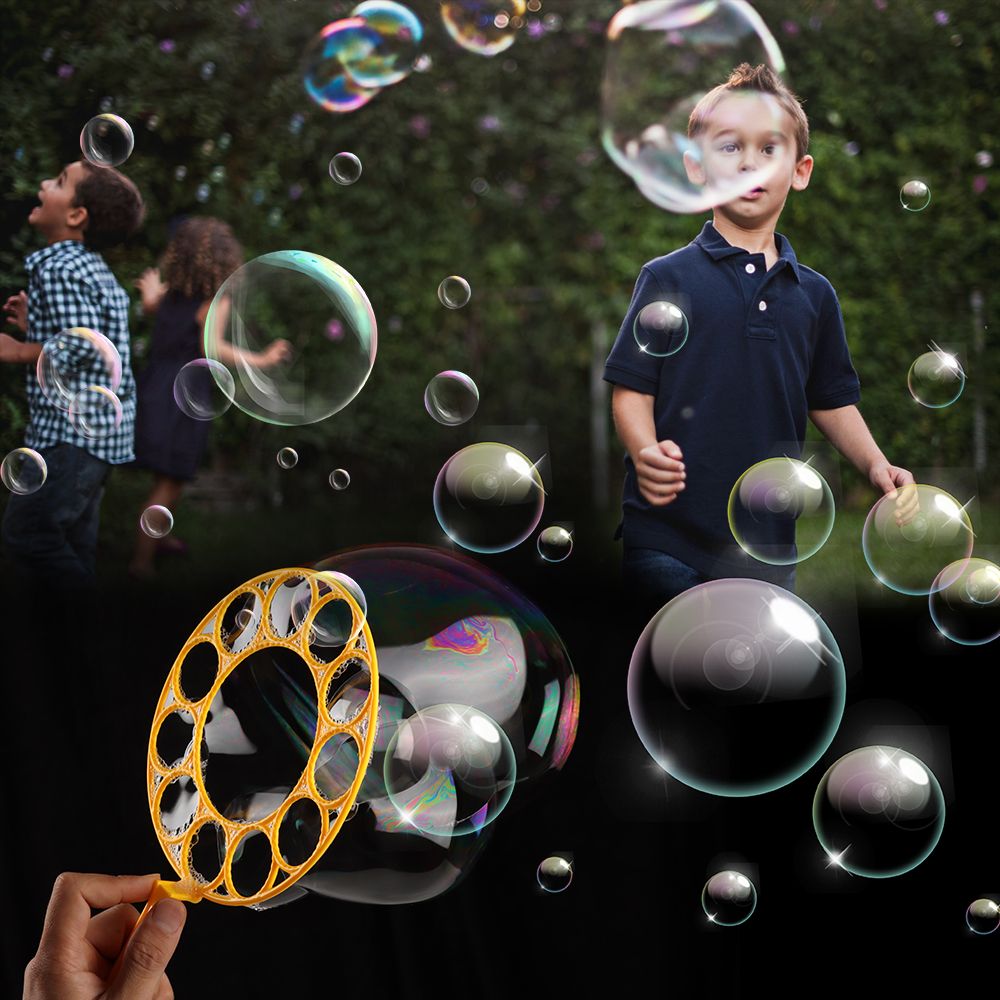 Soap Bubble Maker Blower Set Big Bubble Dish Outdoor Funny Toys Bubble Machine Blowing Bubble Tool