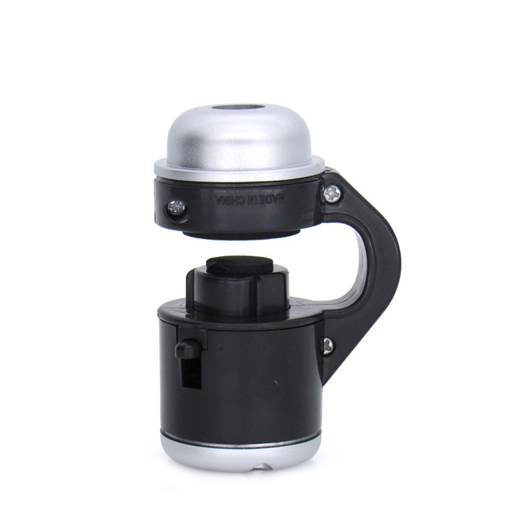 Microscopio para teléfono móvil, cámara telescópica, lente de Clip, Zoom 30x, luz LED, fotografía, PR, oferta: Negro