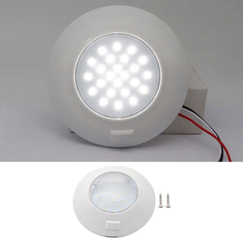 LED RV Ceiling Light DC 12V Recessed Cabinet Lights Interior Lighting Camper