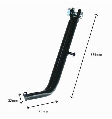 110cc 125cc motorcycle parking stand, gs125 bike side parking stand scooter jog100 jog125 cbt125 cg125: cg125