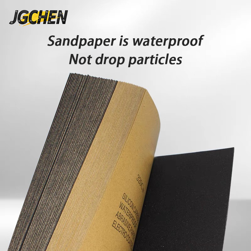 60-20000 Grit Silicon Carbide Wet/Dry Sandpaper 230*280mm Abrasive Sheet High Performance Surface Polishing for Wood Metal Stone