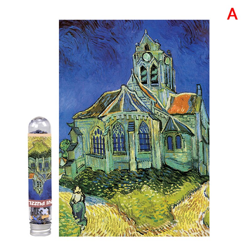 12 arten Puzzle Landschaft Öl Malerei Chinesische Malerei Jigsaw Mini Reagenzglas Paket Pädagogisches Spielzeug Für Erwachsene Und Kinder 150pcs: A