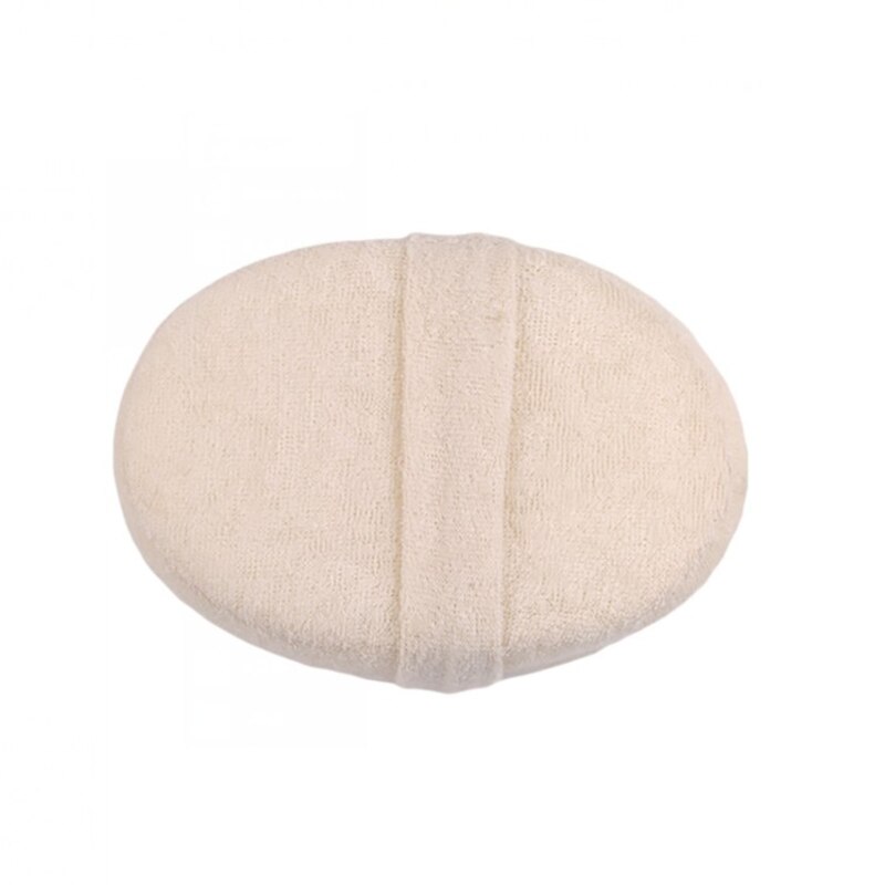 1Pc Zachte Verse Natuurlijke Loofah Luffa Spons Douche Spa Body Scrubber Peeling Bathing Hoofdmassage Pad Wit