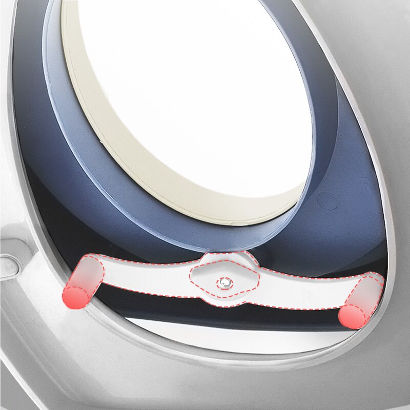 Folding Baby Potty Infant Kids Toilet Training Seat with Adjustable Ladder Portable Urinal Potty Training Seats for Children Bab