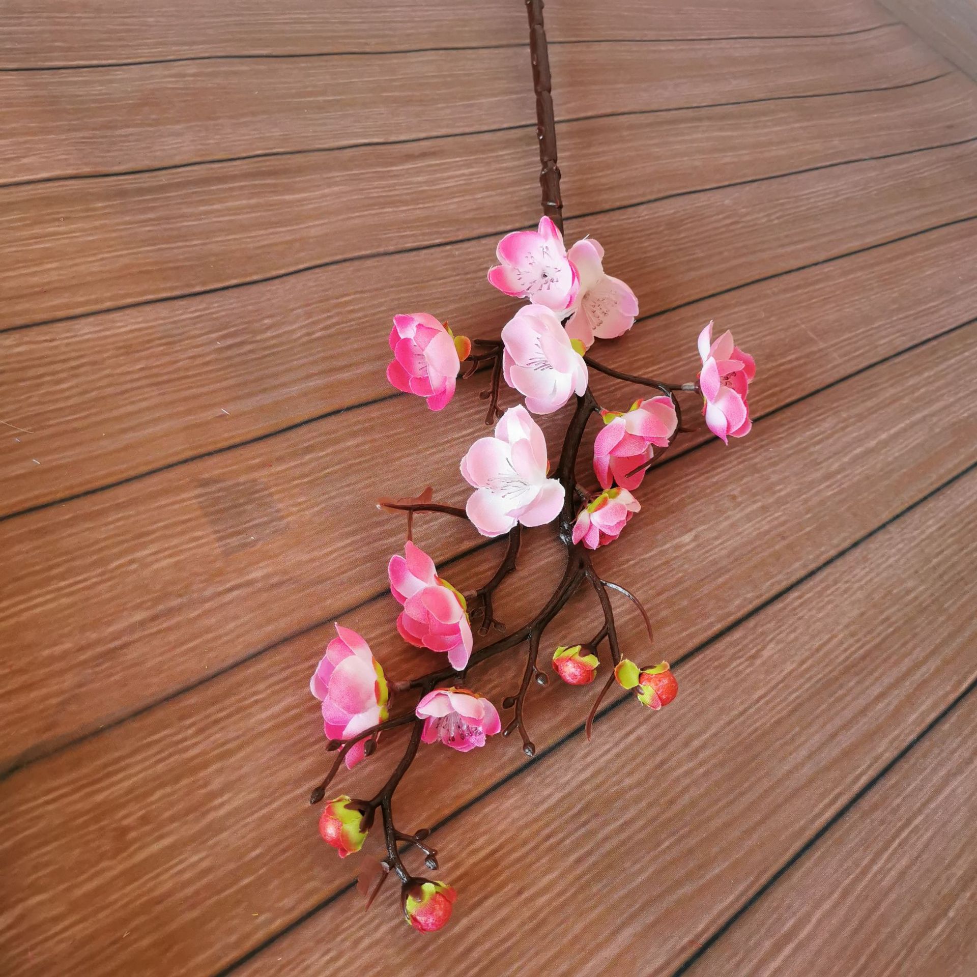 1Pc Kunstmatige Winterseet Bloem Takken Wit Roze Rood Geel Mume Lamei Bloem Voor Kerst Deur Tafel Bloemen Decoratie: Style 18   60cm