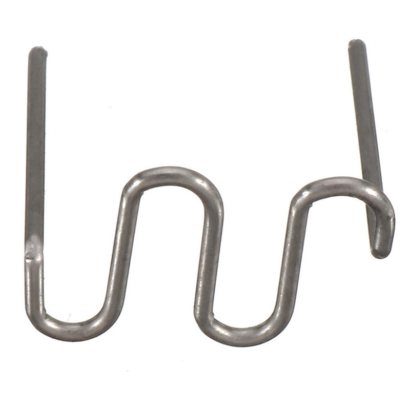 1000 pz 0.6mm graffette calde per cucitrice a caldo riparazione di plastica onda graffette paraurti carrozzeria riparazioni 0.6mm S onda graffette