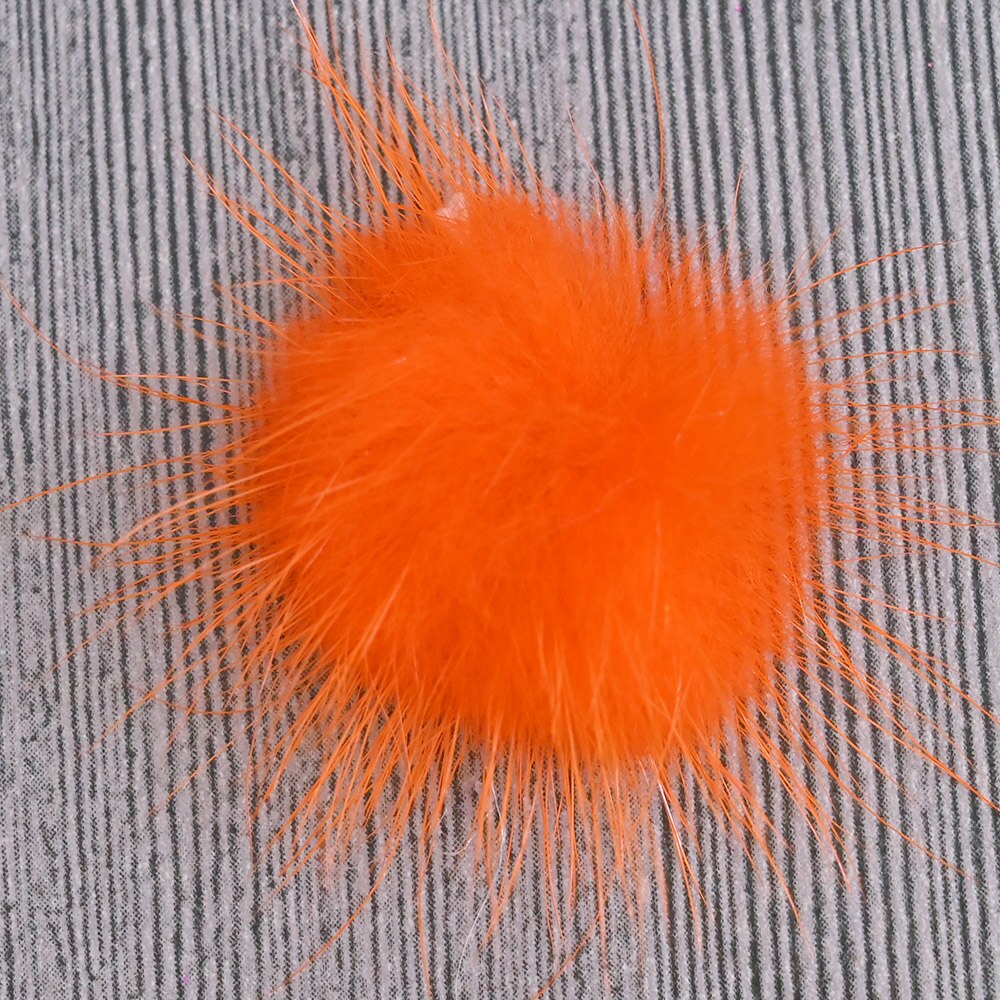 Magnetic Pom Pom (14 Colors ) nail charms 5 Pcs POM POMS FOR NAILS Pom-pom nails are the cutest nail art: Orange