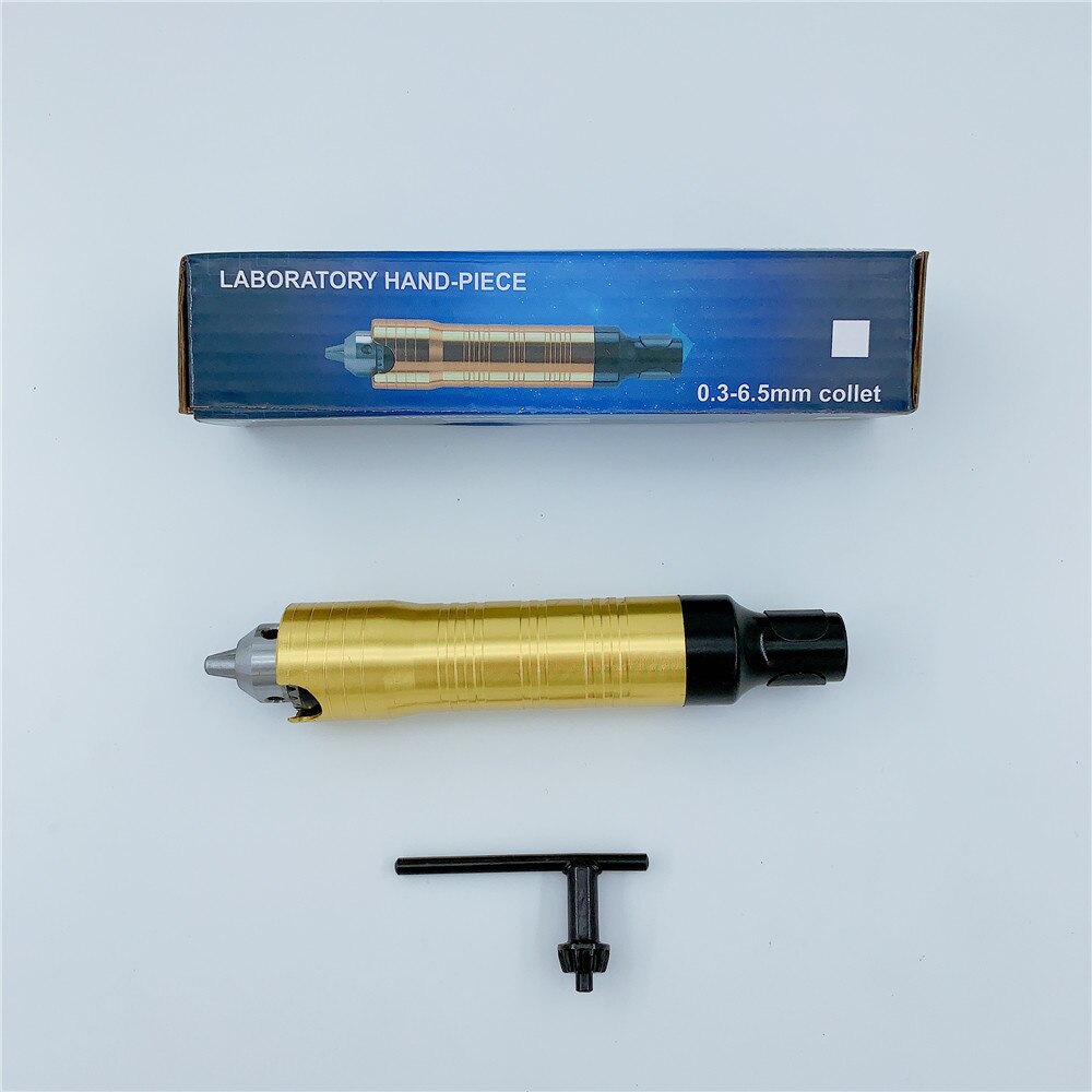 Quick Change Handpiece Flex Shaft Machine Tools wiIth Chuck Key 0-6mm Drill Bit Foredom Holder Hand Piece: 6mm handpiece