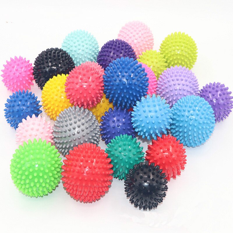 Indoor Outdoor Sports Fitness PVC Hand Massage Ball Soles Hedgehog Sensual Grip Training Ball Portable Physiotherapy Ball