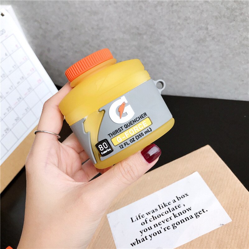 Luxury Water case For AirPods 1 2 Pro charging box soft silicone Wireless bluetooth earphone protect cover coque: 14for AirPods pro