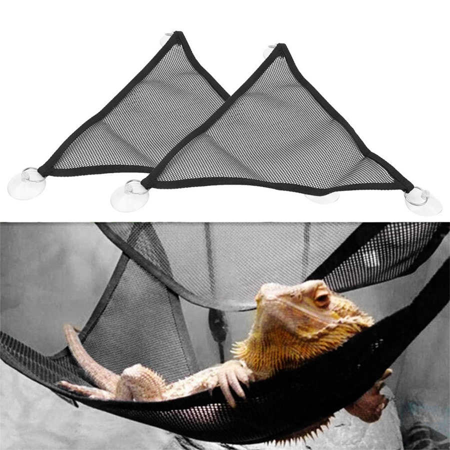 2 pièces Reptile hamac lézard hamac maille hamac Animal suspendu lit Animal suspendu hamac Reptiles lézard hamac Animal de compagnie