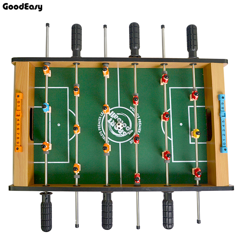 Plastic games Table Football Fussball Soccerball Mixed Wooden Sports Round Indoor Game foosball table party Kids Play Toys