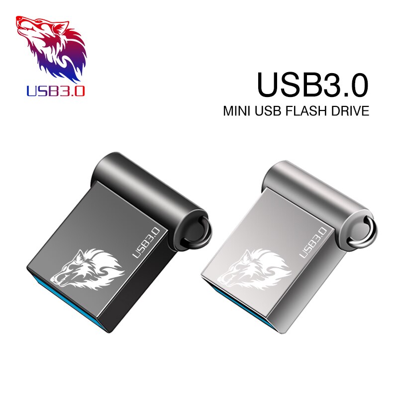 Metall super mini USB 3,0 Stick high speed 8GB 16GB 32GB 64GB 128g breal kapazität usb3.0 Pen drive Flash-Memory stick