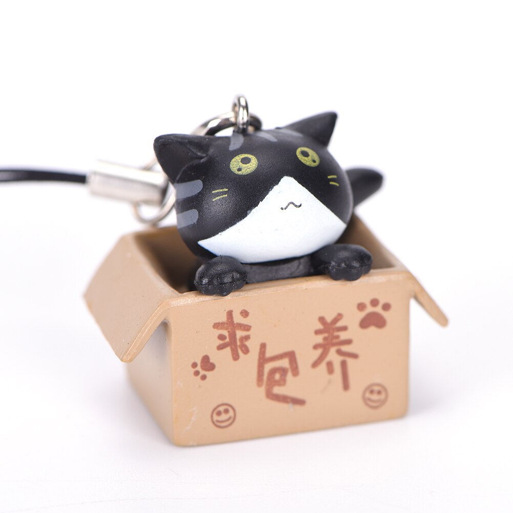 Enchufe antipolvo para teléfono móvil 1 Uds buscando estilo de gato nutritivo de gato de dibujos animados de 3,5mm