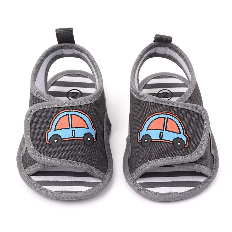 Chaussures d'été antidérapantes respirantes pour bébés filles, sandales de bonne à semelles souples pour les premiers pas des tout-petits,