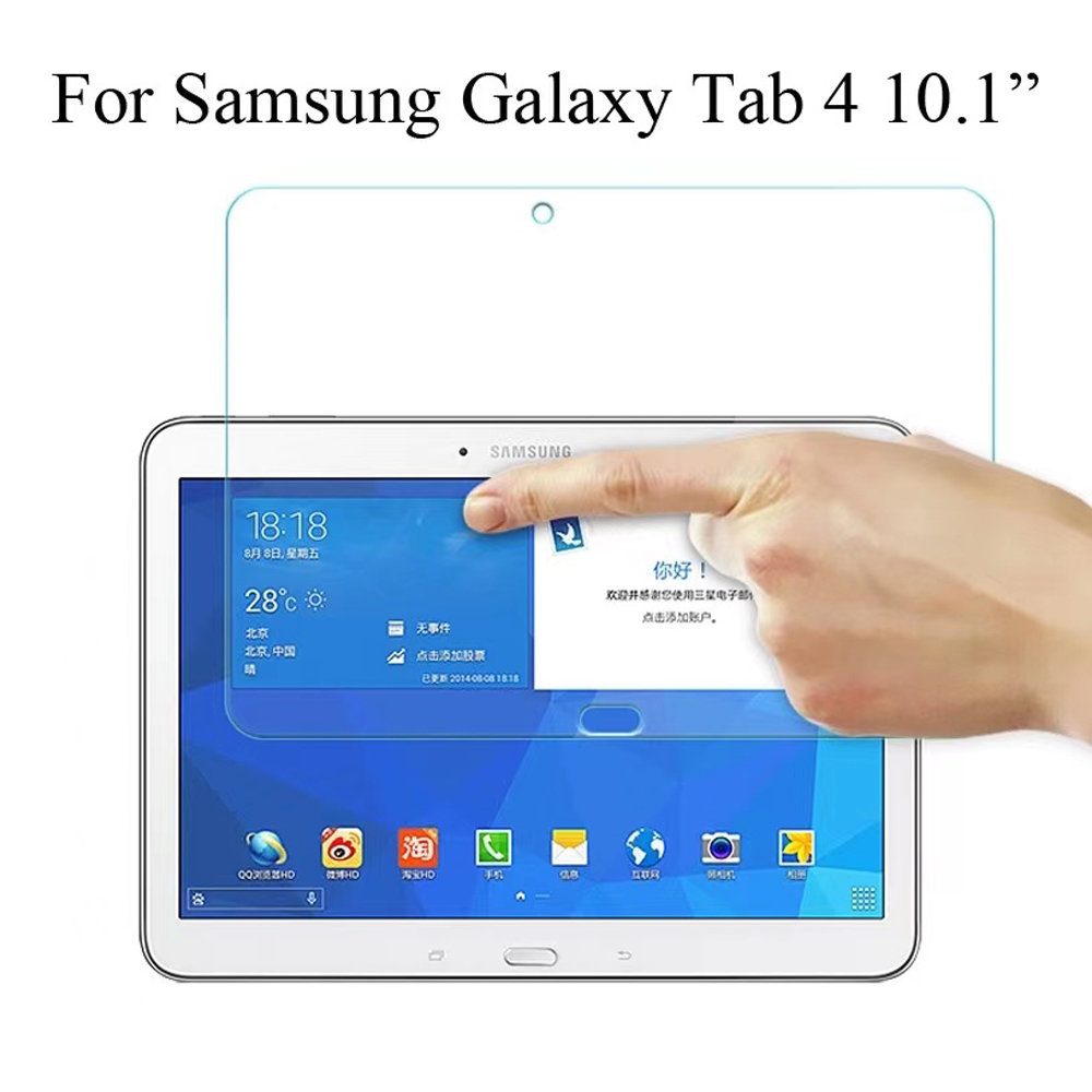 9H Tempered Glass For Samsung Galaxy Tab 4 10.1 Inch Screen Protector SM-T530 T531 T535 Explosion Proof HD Clear Protective Film