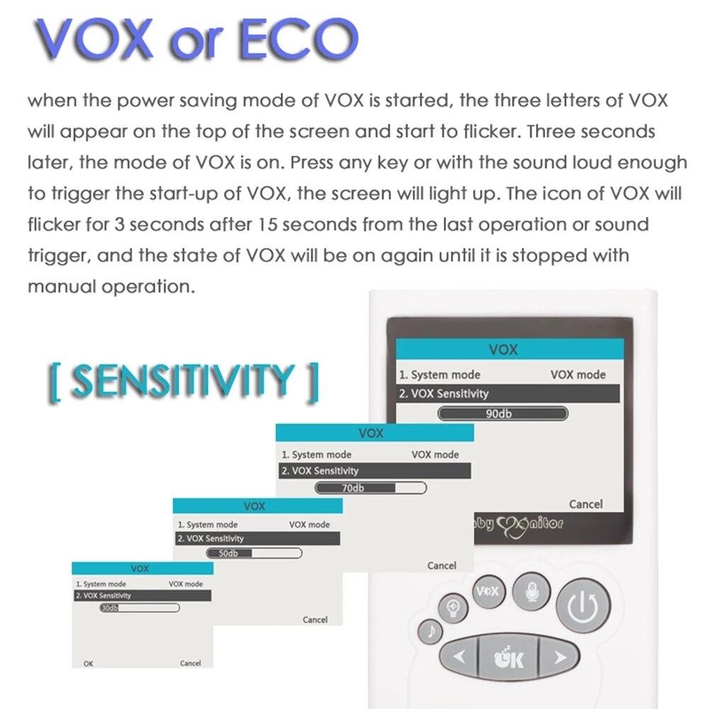 2.4 Inch Wireless TFT LCD Video Baby Monitor Infrared Night-Vision Real-Time Temperature Two-Way o Lullabies Baby Nanny Secu