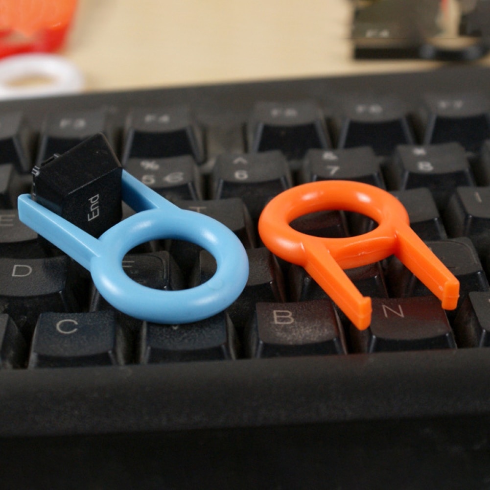 Keycap Puller 5Pcs Universal Mechanical Keyboard Key Keycap Switch Puller Remover Repair Tool ABS Plastic Keyboard Mouse tool