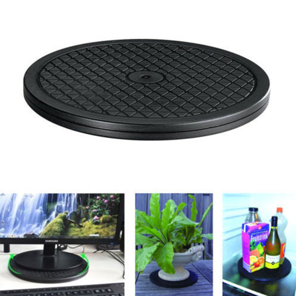 Ornament Sculpture Plastic Pottery Heavy Duty Display Turntable Hand-made 360 Degree Rotating