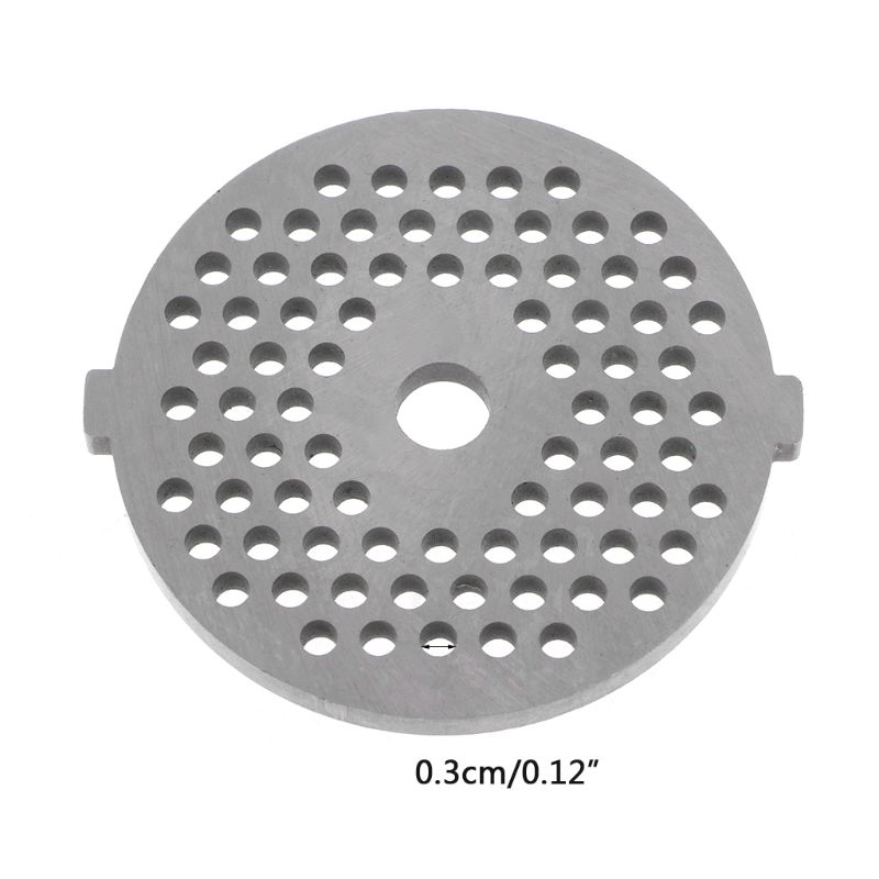 Fleischwolf Platte Netz Messer Fleischwolf Teile edelstahl Fleisch See Platte 19QE