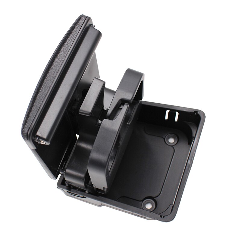 Compartimento central plegable para Volkswagen Golf 5 y 6, portavasos trasero, color negro, 1K0862532, 1K0862533