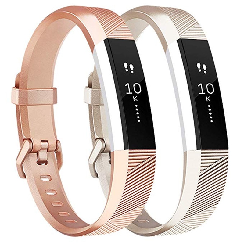 Rose Gold Band For Fitbit Alta HR / Fitbit Alta Smart Watch Wrist Strap For Fit bit Alta HR Small Large Bracelet