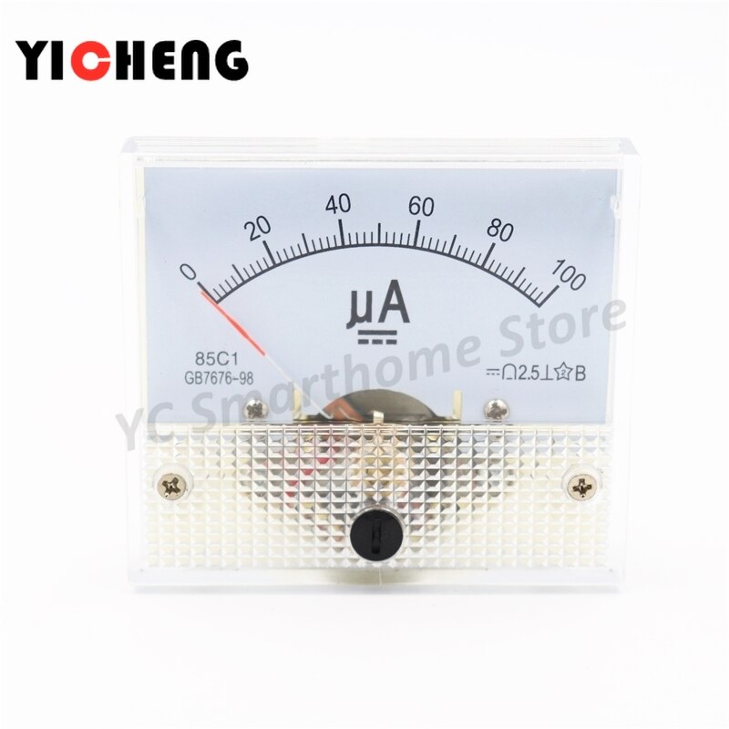 85 c 1 peker type dc mikro-ampere meter ua