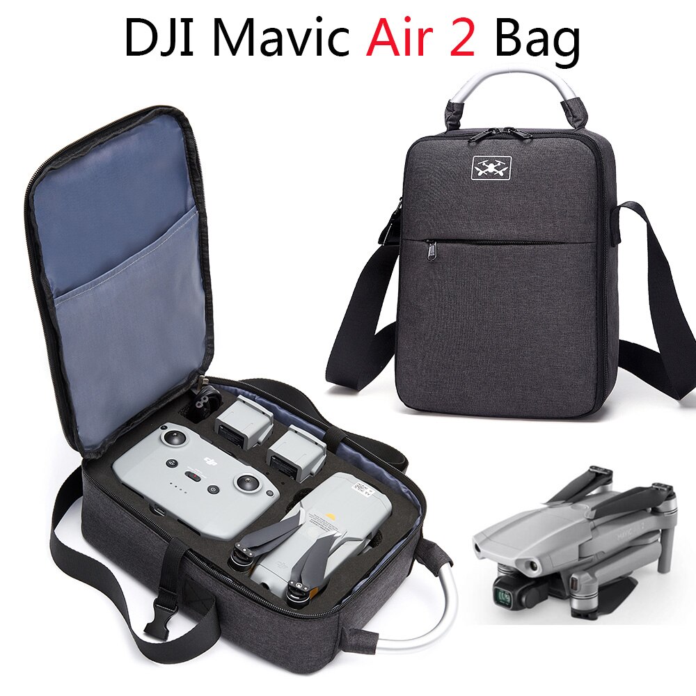 Bolsa para Dron para DJI Mavic Air 2, bolso de hombro portátil, Estuche De Viaje de transporte a prueba de agua para DJI Mavic Air 2, accesorios para Drones